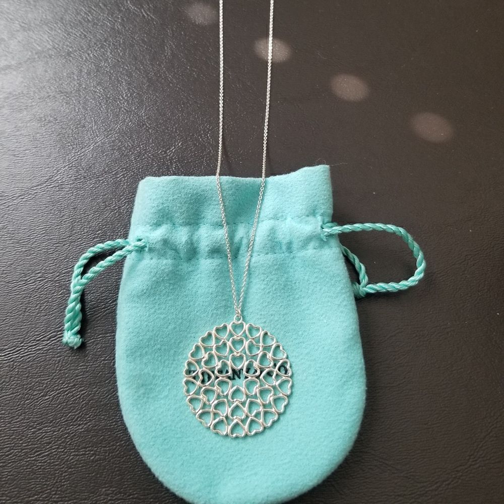 Tiffany & Co. Heart Round Necklace